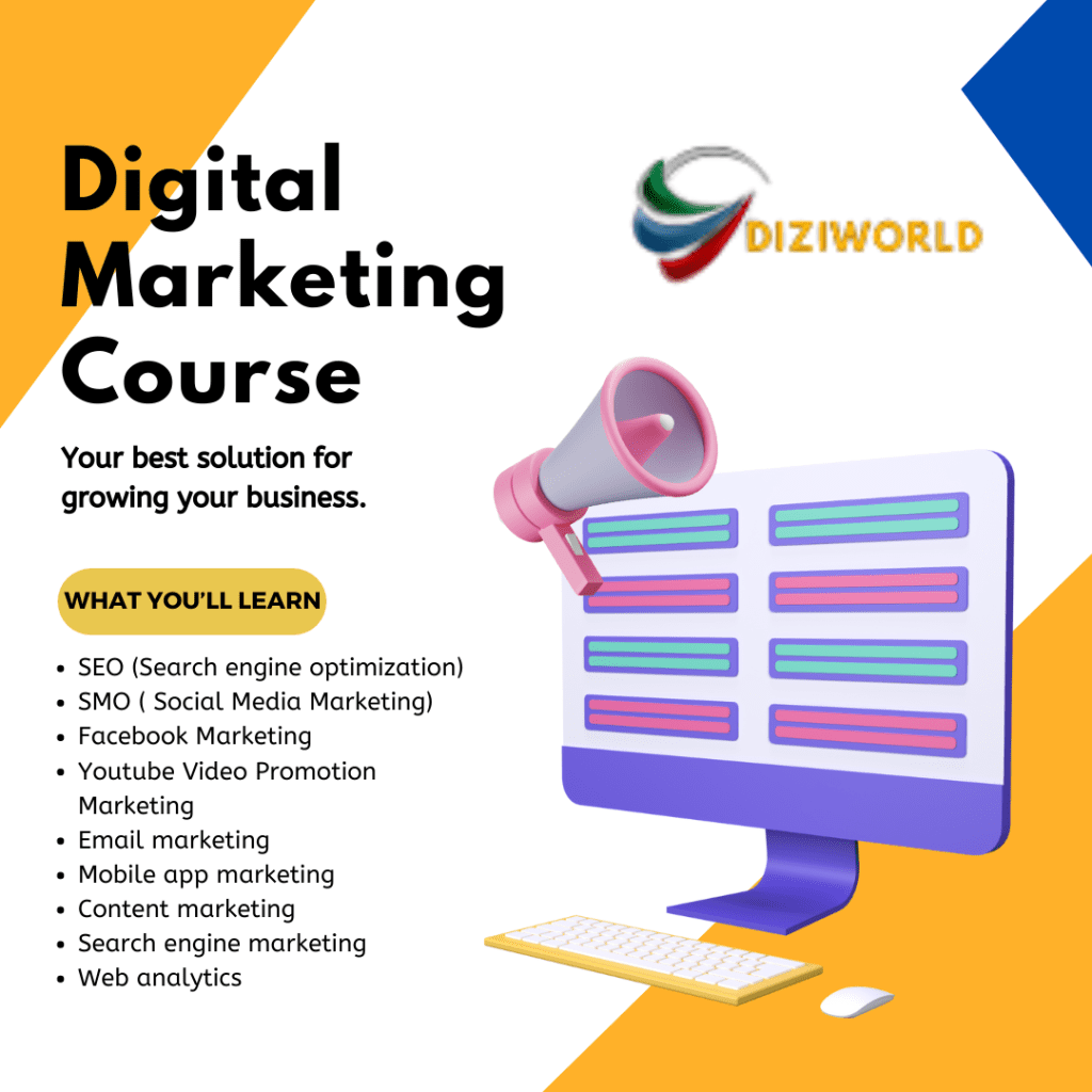 Digital Marketing Online Course From Diziworld online Classes